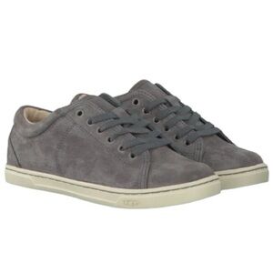 UGG Gray Suede Casual Sneakers